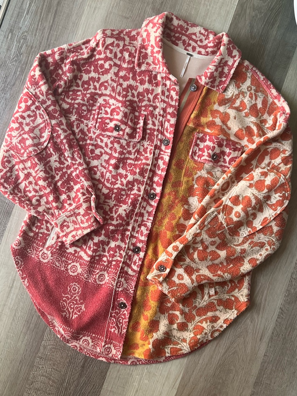 Free People Printed Ruby Jacket size Small - Picture 5 of 12